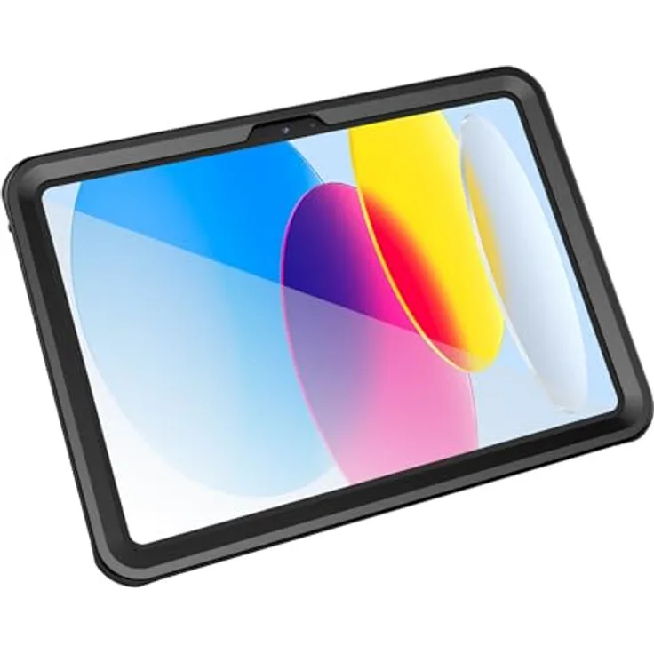 4smarts Tablet-Hülle Active Pro Rugged Case Stark für Apple iPad (10.Gen), stoßfest, wasserdicht, IP68, schwarz