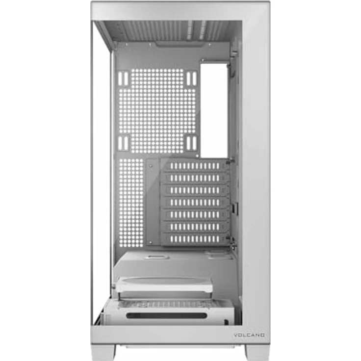MODECOM Volcano STELLAR MIDI NF, PC-Gehäuse in Weiß mit moderner Bauweise – Bild 4