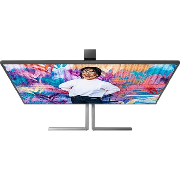 AOC U27U3CV - 27 Zoll UHD Nano IPS Monitor, höhenverstellbar, Lautsprecher, HDR400, schwarz – Bild 5