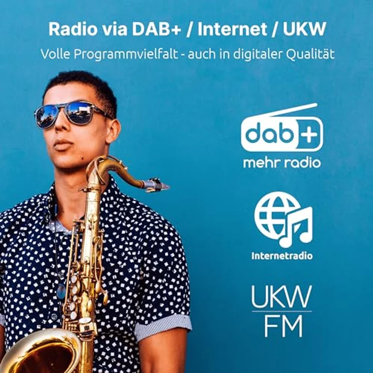 TechniSat DIGITRADIO 425, Stereo DAB+ Internetradio mit CD-Player, Bluetooth 5.2, WLAN, USB, AUX in, Spotify Connect, 40 W, Equalizer, Farbdisplay, App-Steuerung, Anthrazit – Bild 4
