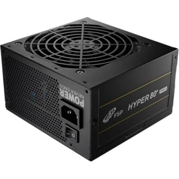 FSP Hyper 80+ PRO 450W Netzteil 24-pin ATX ATX Schwarz - Effizientes und leistungsstarkes Netzteil für zuverlässige Stromversorgung – Bild 1