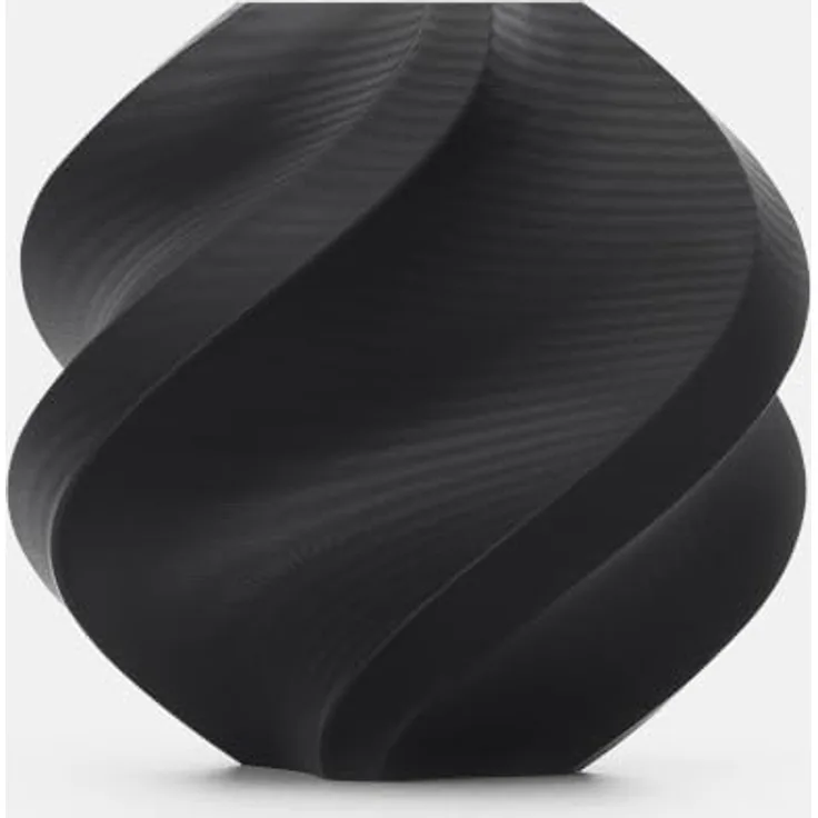 Bambu Lab PLA PURE Filament, 1 kg, mit Spule, hohe Druckqualität, Absolute Black