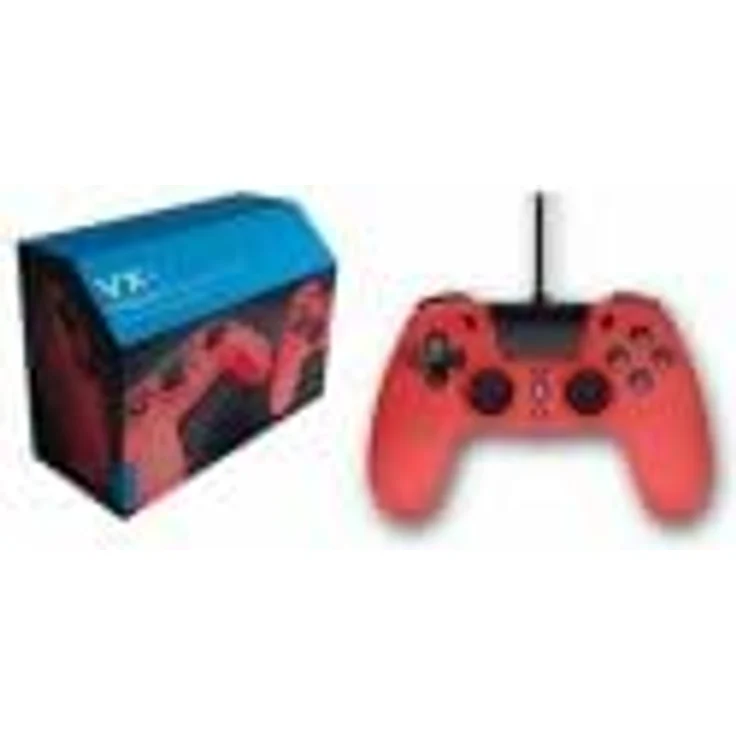 Gioteck VX-4 Premium Wired Controller, Rot (PC/PS4) – Bild 4