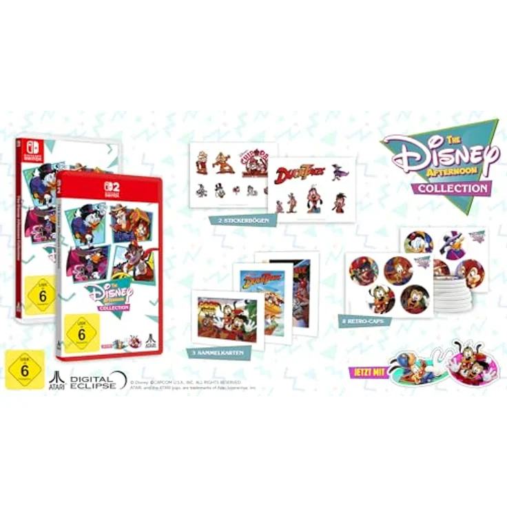 ATARI Disney Afternoon Collection für Nintendo Switch 2, 8 klassische Spiele inklusive Bonkers und Goof Troop, exklusive physische Extras – Bild 2