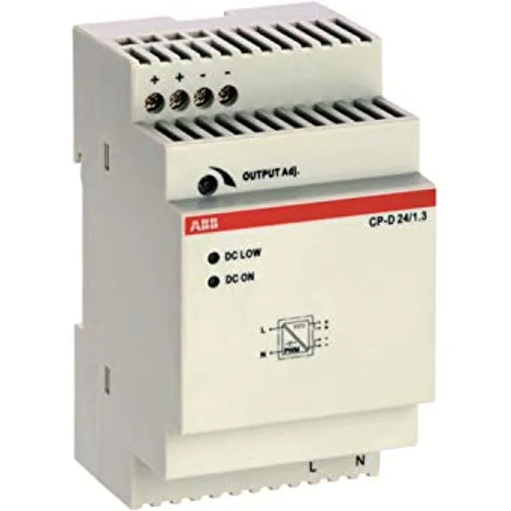 ABB CP-D Getaktet DIN-Schienen Netzteil, 100 → 240V AC, 24V DC, 1.3A