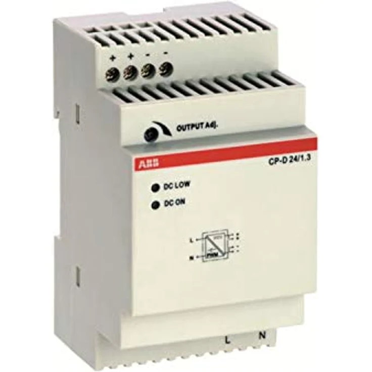 ABB CP-D Getaktet DIN-Schienen Netzteil, 100 → 240V AC, 24V DC, 1.3A