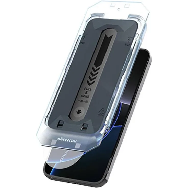 Nillkin Guardian gehärtetes Glas für iPhone 16 Pro Max, Displayschutzfolie mit Anti-Glare Technologie und kratzfester Beschichtung