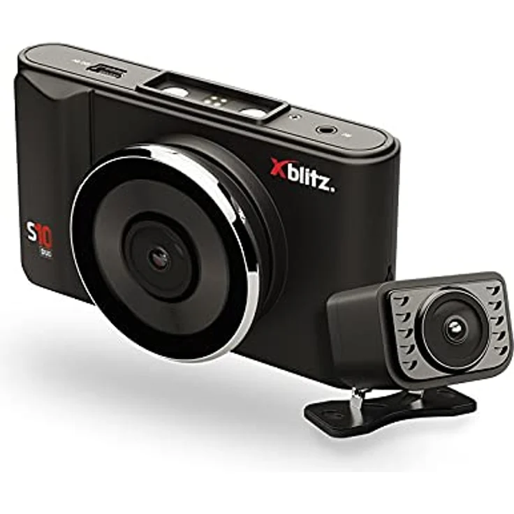 XBLITZ® S10 Duo, Dashcam Full HD Autokamera, Front- und Rückkamera, 150° Weitwinkelobjektiv, Loop-Aufnahme, G-Sensor, Parkmodus, 6 Glaslinsen, aktiver Griff, 2.4 Zoll – Bild 2