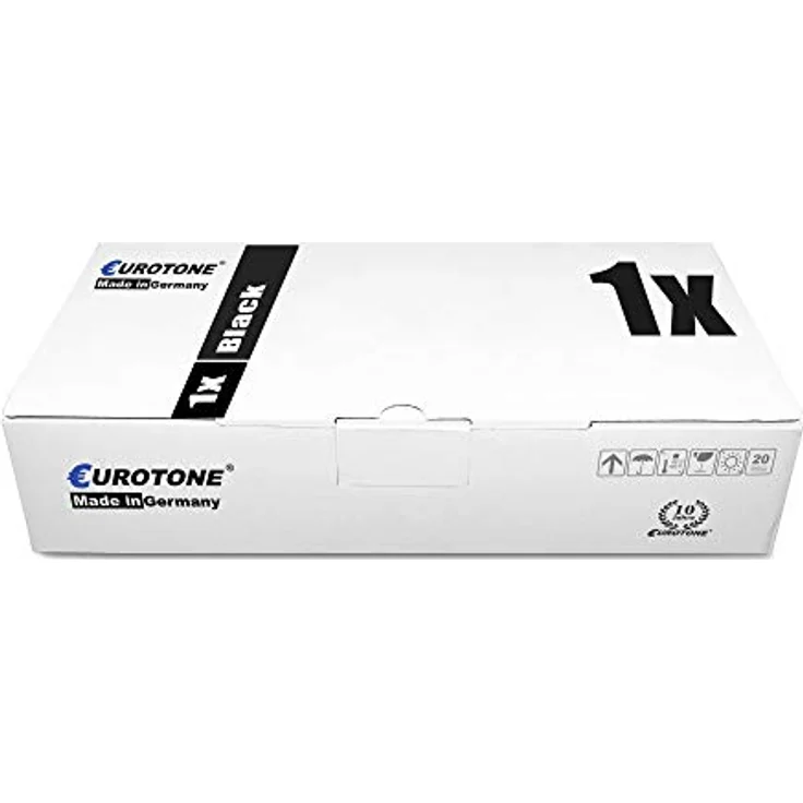 Eurotone Toner für HP Laser 107 a / MFP 135 a / 137 fnw, Schwarz, ersetzt W1106A, ca. 1.000 Seiten – Bild 1