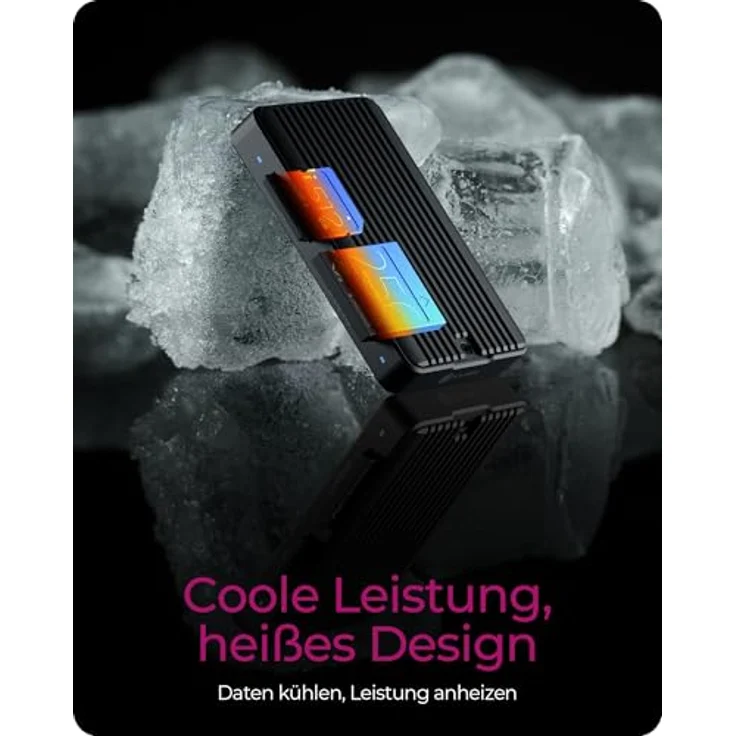 ICY BOX CFexpress Kartenleser Typ-B mit USB 3.2 (Gen 2) 10 Gbit/s, SD 4.0, USB-C & USB-A Adapter in Grau, für Windows & macOS, IB-CR504-C31 – Bild 5