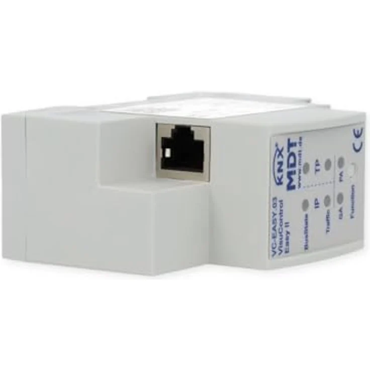 MDT Objektserver VisuControl Easy II, 2TE REG, Gebäudevisualisierung und -steuerung mit Android/iOS App, bis zu 200 Funktionen, IP-Secure fähig, inklusive VPN-Unterstützung – Bild 2
