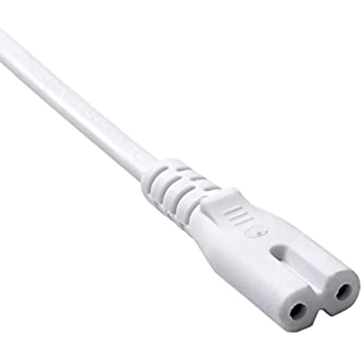 Akyga Power Cable for Notebook AK-RD-07A Eight CCA CEE 7/16 / IEC C7 3 m White – Bild 3