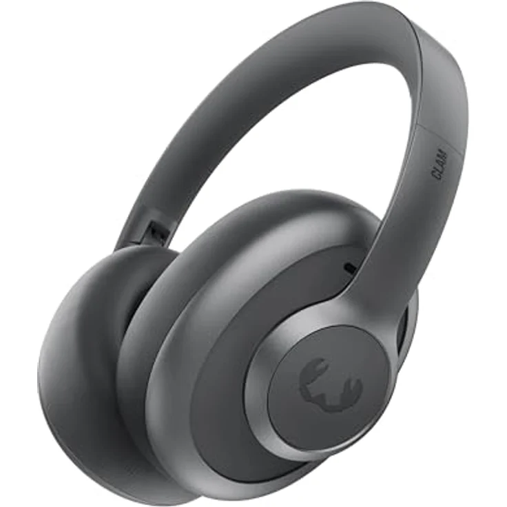 Fresh n Rebel Clam Ace 2, Kabellose Kopfhörer für Anrufe und Musik, Grau – Bild 1