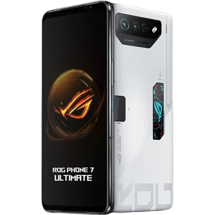 ASUS ROG Phone 7 Ultimate 512 GB 16 GB RAM AeroActive Cooler 7 (nur GSM | keine CDMA – nicht kompatibel mit Verizon/Sprint) Global Version, NGP Wireless Charger Included - White | PRE Order! – Bild 2