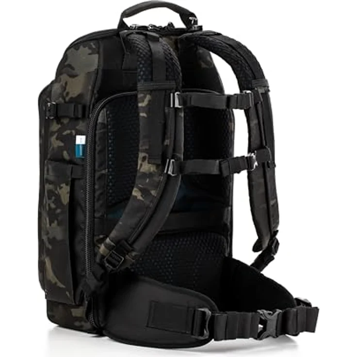 Tenba Axis V2, Fotorucksack 20 l für 1-2 Kameras und bis zu 7 Objektive, gepolstertes Laptopfach für 14-Zoll-Laptop, Schwarz – Bild 8