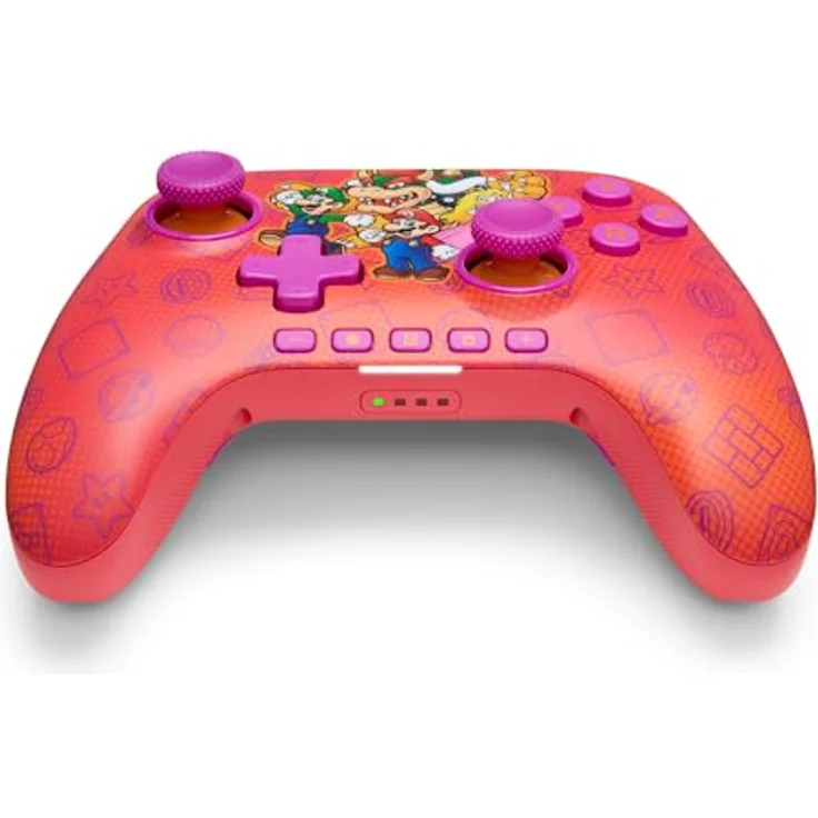 PowerA Advantage Wireless Controller NSW2 - Mario & Friends, Kabelloses Gamepad für Nintendo Switch (Switch 2, Switch Lite, Switch OLED), Mehrfarbig mit präziser Steuerung und komfortabler Handhabung – Bild 6