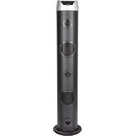 SilverCrest Bluetooth Soundtower Musikox Lautsprecher »SSTB 30 A1« 2x 15 Watt, kraftvoller Sound, LED-Display, kabellos, schwarz