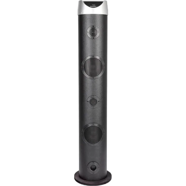 SilverCrest Bluetooth Soundtower Musikox Lautsprecher »SSTB 30 A1« 2x 15 Watt, kraftvoller Sound, LED-Display, kabellos, schwarz
