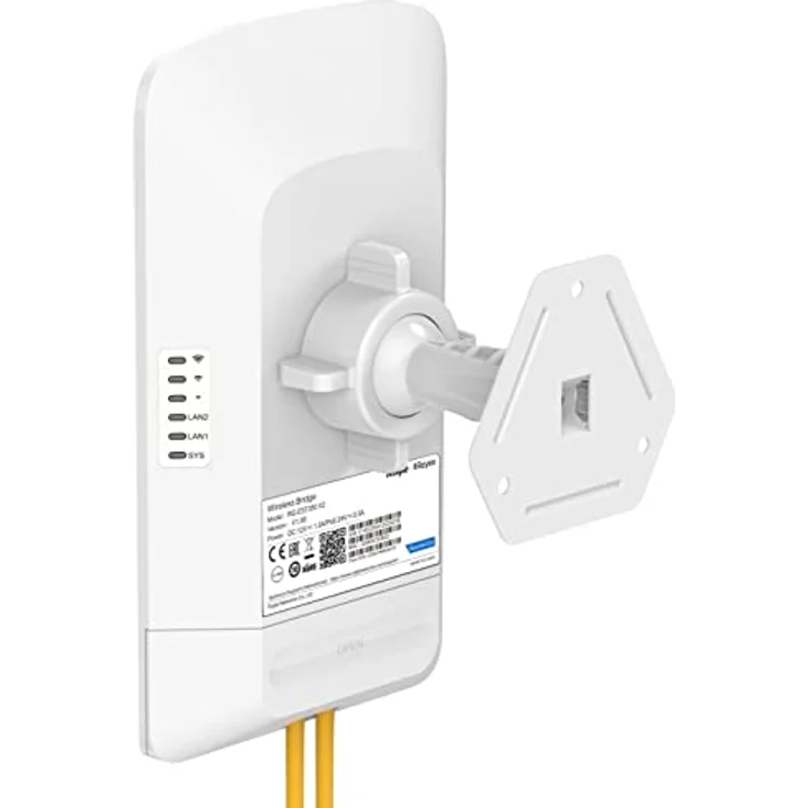Ruijie Reyee RG-EST350 V2, 2x IP65 Outdoor Wireless Bridge mit 5 km Reichweite, 15 dBi, 5 GHz WiFi (867 Mbit/s), Access Point mit PoE – Bild 4