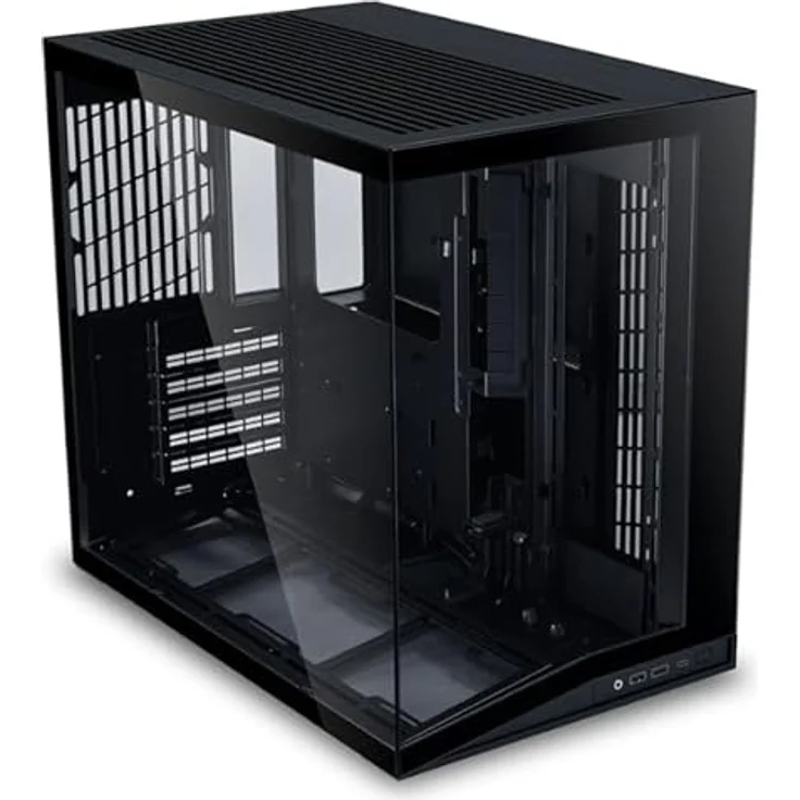 Lian Li O11 Dynamic Mini V2, Mini-PC-Gehäuse ATX mit Tempered Glass, Schwarz, für Grafikkarten bis 400 mm und CPU-Kühler bis 160 mm – Bild 4