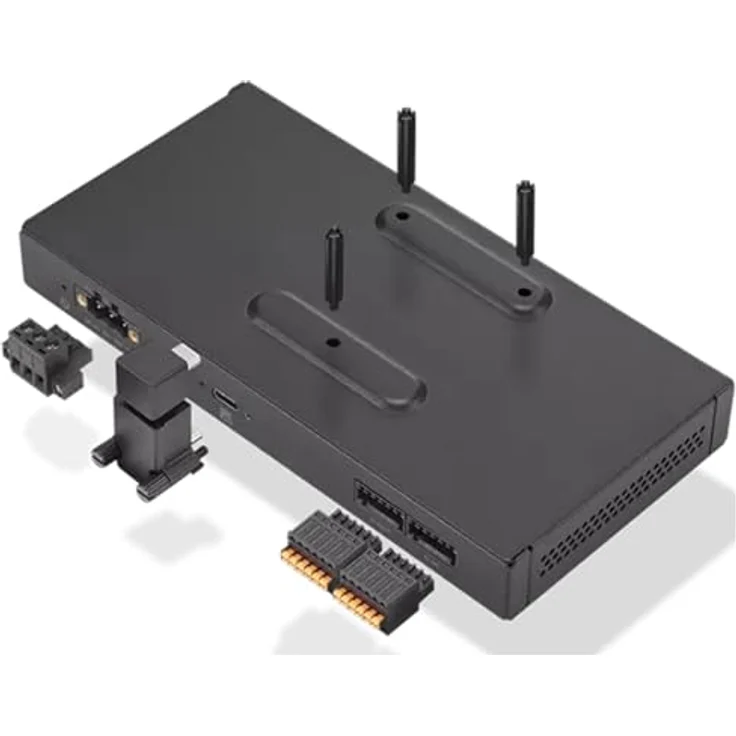 Lenovo 4XH1C95567 IO Box, Kabelgebundener USB-C Port-Replikator mit Gigabit Ethernet, Schwarz – Bild 7