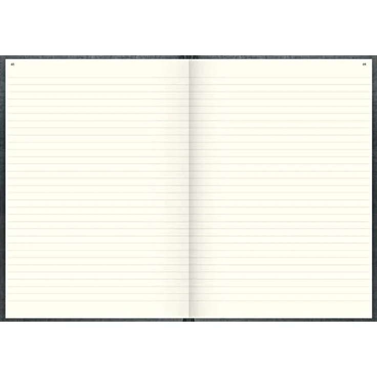 König & Ebhardt Geschäftsbuch 8614123, A4 liniert, grau, 144 Blatt – Bild 2