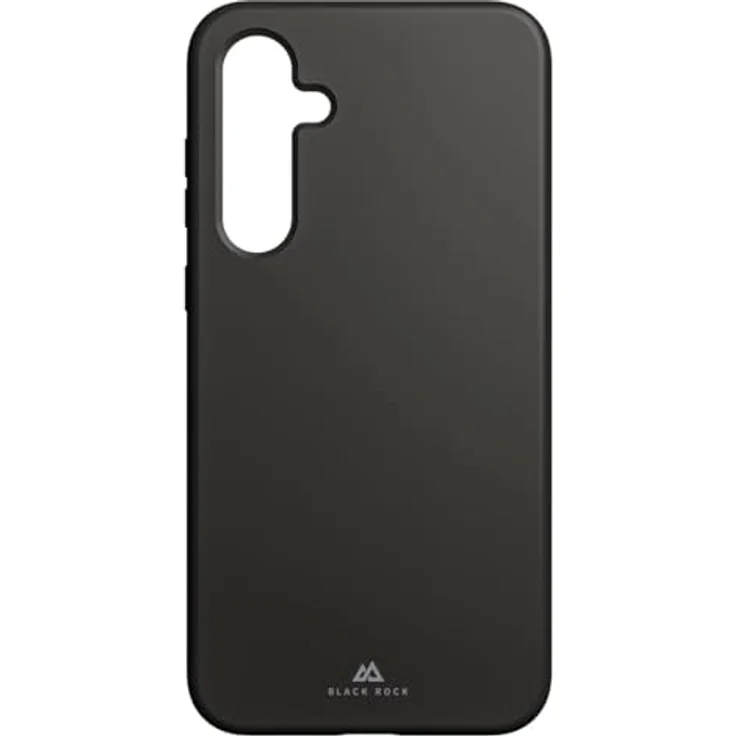 Black Rock Hülle für Samsung Galaxy A55 5G (Wireless Charging kompatibel, slim, ultraslim, stabiler Rahmen, hochwertiges Cover, Handyhülle für Samsung Galaxy, Case, Silikonhülle, Silikon) schwarz – Bild 1
