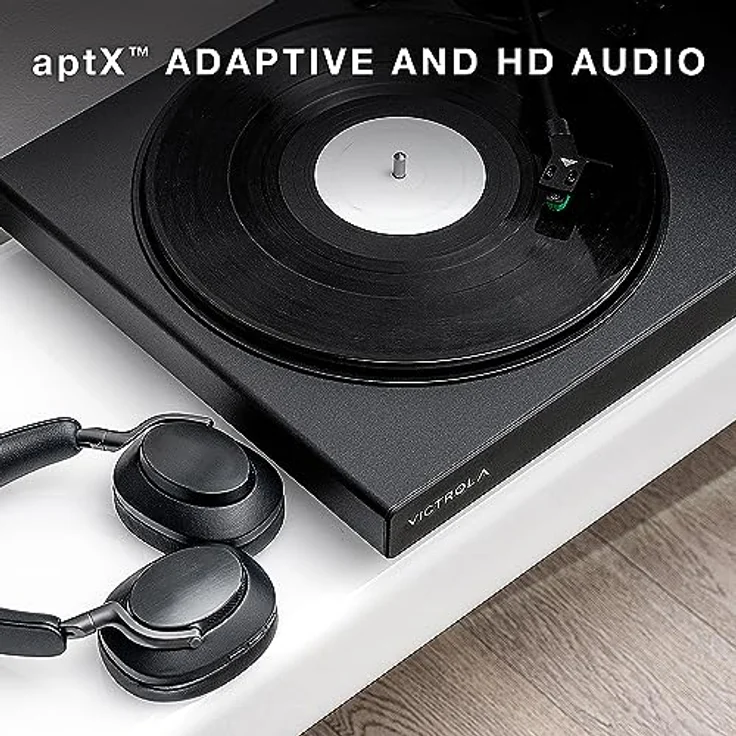 Victrola VPT-1500-BLK Onyx Bluetooth Hi-Res Audio Turntable (Black) – Bild 2