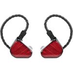 TRUTHEAR TRUTHEAR Zero, kabelgebundene In-Ear-Kopfhörer mit dynamischen Treibern und 3D-Drucktechnologie, rot