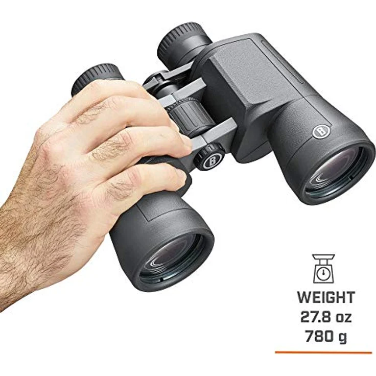 Bushnell - Powerview 2 - Fernglas - 10x50 - Porro - Aluminium Metallgehäuse - Mehrschichtvergütung - Gummiarmierung - Vogelbeobachtung - Reisen - Sport - Outdoor - PWV1050 – Bild 3