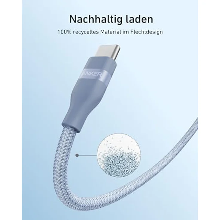 Anker Nano 240W USB C Kabel, geflochten, flexibel, 1,8m – Bild 5