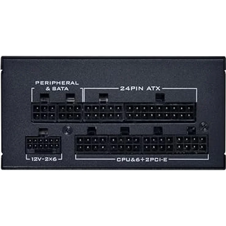 Lian Li SP750 V2 Gold Netzteil, modular, ATX 3.1 - 750 Watt, schwarz, 80 PLUS Gold Effizienz – Bild 5