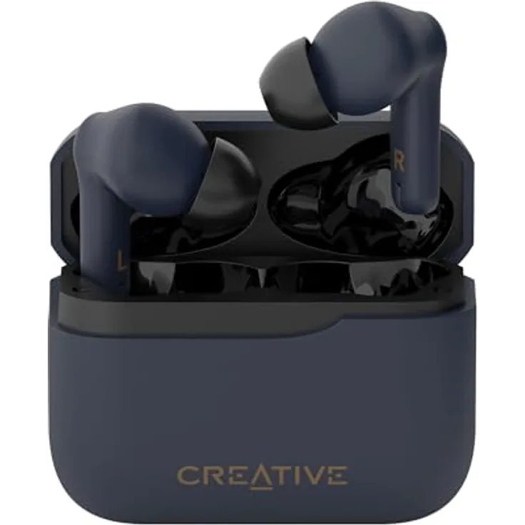 Creative Zen Air Plus, In-ear Bluetooth Kopfhörer mit Anti-Schweiß Technologie, ANC, 8h Akkulaufzeit, kabellos, Blau