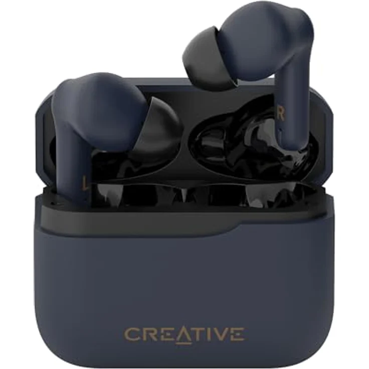 Creative Zen Air Plus, In-ear Bluetooth Kopfhörer mit Anti-Schweiß Technologie, ANC, 8h Akkulaufzeit, kabellos, Blau – Bild 1