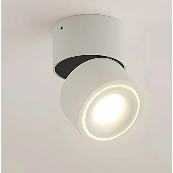 Arcchio LED Deckenlampe 'Rotari' (Modern) in Weiß aus Aluminium für Flur & Treppenhaus - Energiesparende Deckenleuchte mit hochwertigem Leuchtmittel – Bild 2