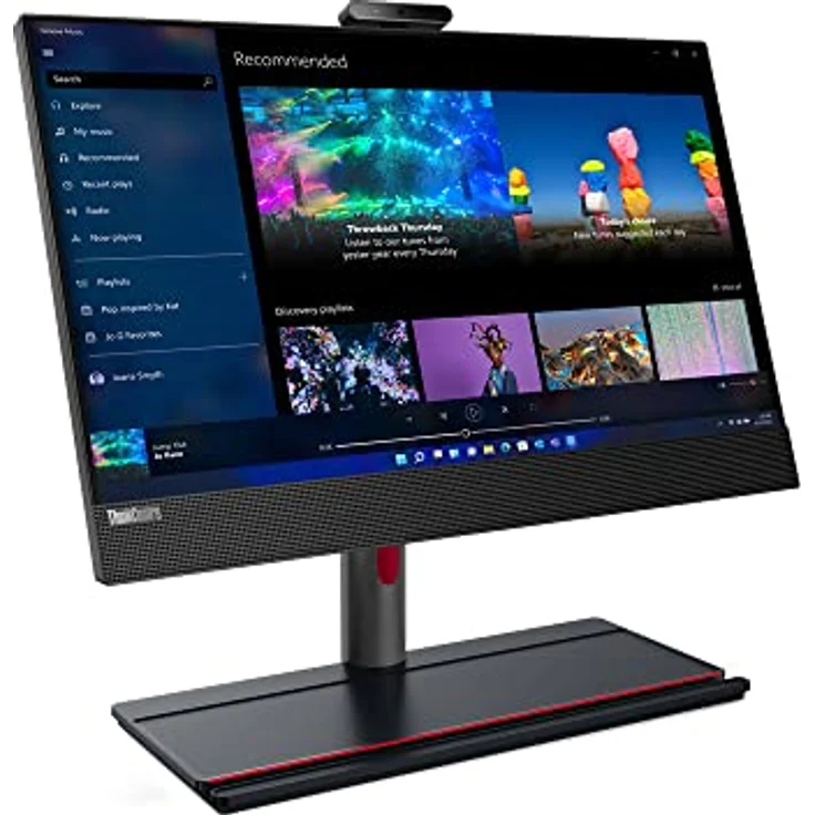 Lenovo ThinkCentre M90a Gen 3 Intel® Core™ i5 60,5 cm (23.8 Zoll) 1920 x 1080 Pixel 8 GB DDR4-SDRAM 256 GB SSD All-in-One Workstation Windows 10 Pro Wi-Fi 6E (802.11ax) Schwarz – Bild 3