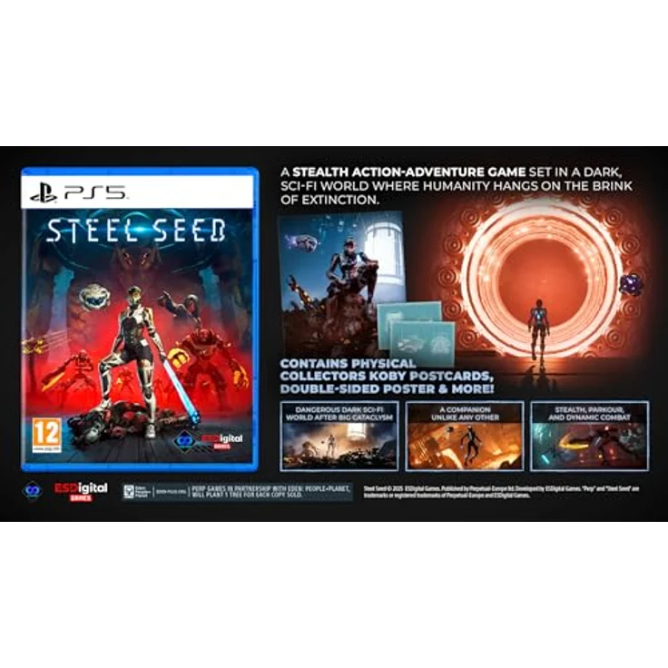 Perp Games Steel Seed (PS5), Stealth Action-Adventure in düsterem Sci-Fi Setting mit Parkour-Elementen und fesselnder Erzählung – Bild 2