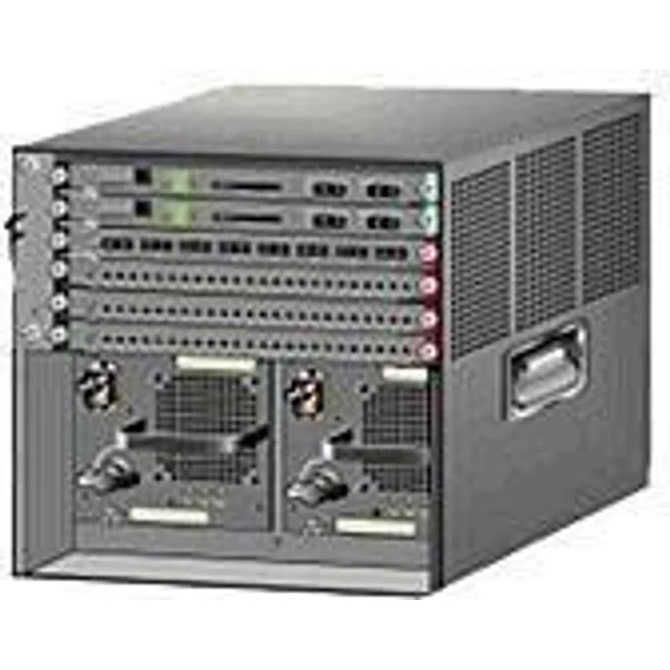 Cisco Catalyst 6506-E, Rack-Modul Switch, 100-240 V, Betriebstemperatur 0-40 °C, -20 bis 65 °C, Einsatzhöhe bis 2000 m