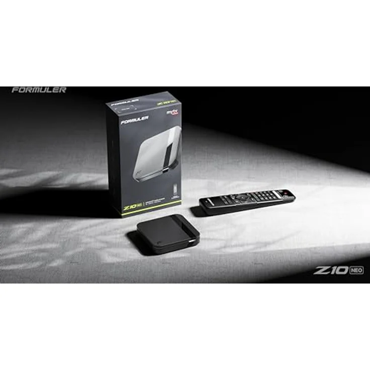 Formuler Z10 Neo 2024 4K Android OTT Media Streamer - HDR10+ & NAS Client - Schwarz – Bild 3