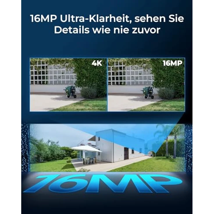 Reolink Überwachungskamera PoE 16MP Ultra HD (Außenbereich, Dual-Objektiv, 180° Pan, Farb-Nachtsicht, Person/Fahrzeug/Tier-Erkennung) – Bild 3