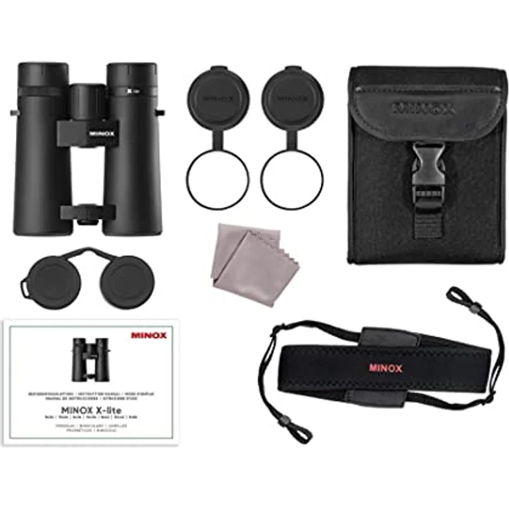 Minox 8x56 Fernglas, wasserdicht nach IPX7, ergonomisches Design, herausdrehbare Augenmuscheln für Brillenträger, hohe Dämmerungszahl 21.2 – Bild 3