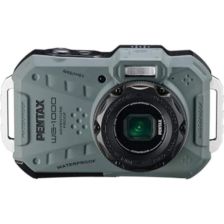 Pentax WG-1000 wasserdichte Digitale Kompaktkamera, stoßfest, 4-fach optisches Zoom, 20 Farbmodi - Preisvergleich – Bild 1