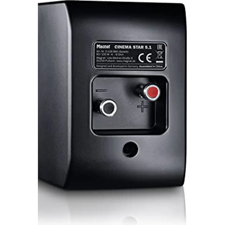 Magnat Cinema Star 5.1 Subwoofer-Satelliten-System schwarz – Bild 4