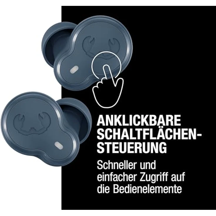 Fresh n Rebel Twins Breez In-Ear Bluetooth Kopfhörer, kabellos mit 7 h Laufzeit, Blau – Bild 5