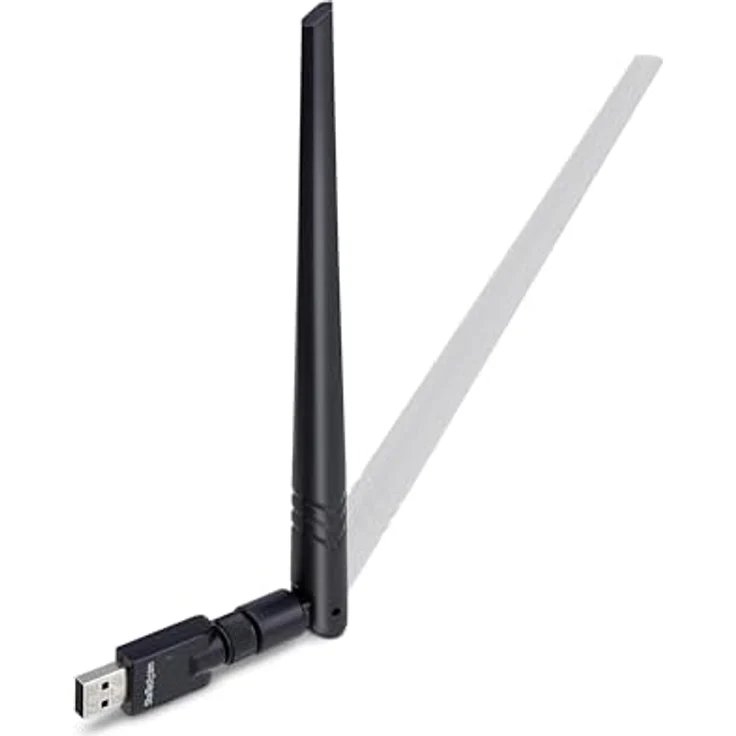 StarTech.com USB Bluetooth 5.3 Adapter AV53C1, Klasse 1 Dongle mit 100 m Reichweite für PC/Laptop, Schwarz, Plug-and-Play für Windows/Linux – Bild 3