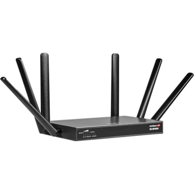 Edimax WL-Router 5G-8649AX, 5G NR AX1800 Business WiFi Router mit bis zu 1775 Mbit/s, automatischer Ausfallsicherung, MU-MIMO, Schwarz – Bild 3