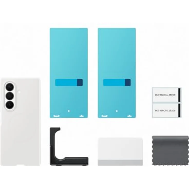 Samsung Silicone Magnet Case Cover Z Fold8, Weiß, Silikonhülle mit MagSafe und Aufprallschutz – Bild 6