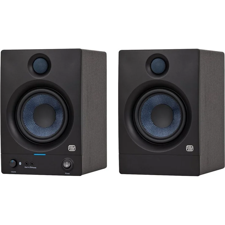 Presonus Eris 5BT Studio Monitor-Boxen 2nd Gen PC-Lautsprecher 2nd Gen (Bluetooth 5.0, 100 W, Ideal für Home-Studio - Musikhören - Gaming) - Schwarz – Bild 1