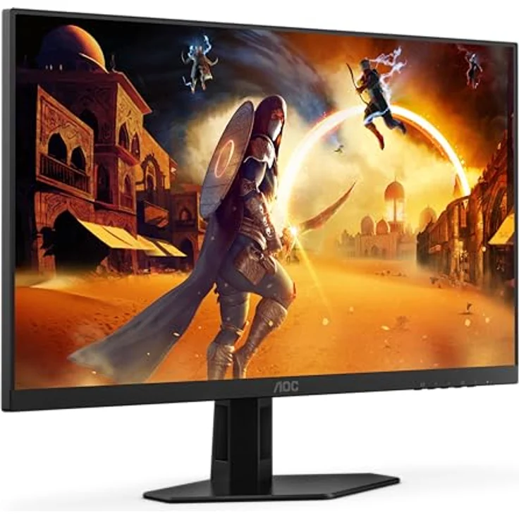 AOC Gaming 27G4XE - 27 Zoll FHD Monitor, 180 Hz, 1 ms, FreeSync Prem., G-Sync comp., HDR10 (1920x1080, HDMI, DisplayPort) schwarz/grau - 180 Hz, 1 ms Reaktionszeit, IPS Panel, FreeSync, G-Sync kompatibel, HDR10 - Preisvergleich – Bild 3
