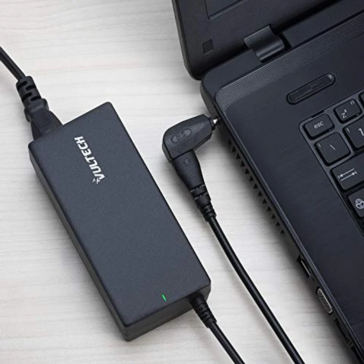 Vultech AU-120W Rev. 2.5, Notebook Netzteil mit 120 W Leistung, Schwarz, universelles Ladegerät mit 11 Anschluss-Tipps – Bild 4